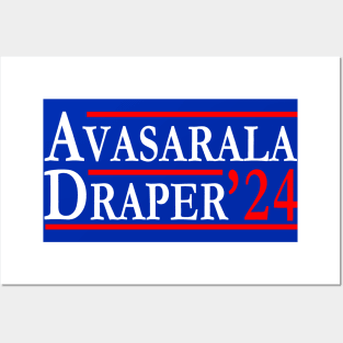 Avasarala Draper Candidates Earth Mars Belt Elections 2024 Posters and Art